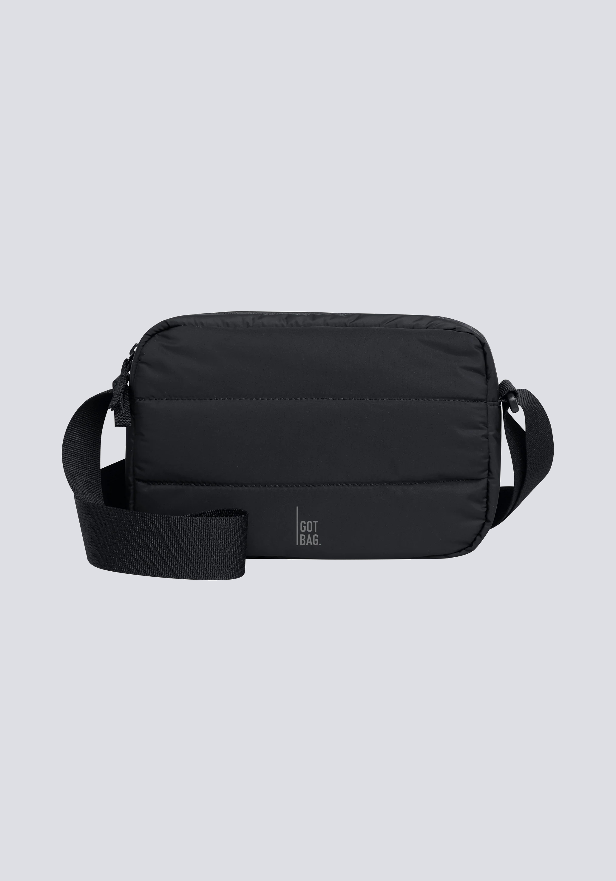 Got Bag Puffer Crosssbody Bag Monochrome Black