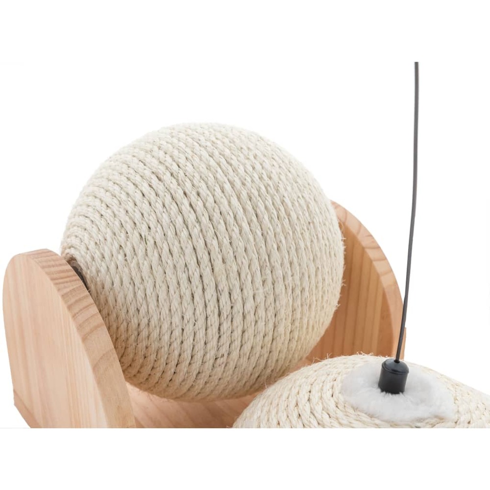 Quapas! Griffoir pour chat ballot 40x25x25 cm