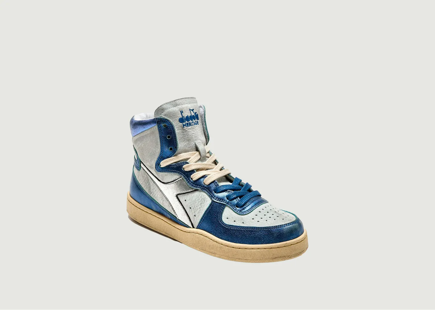 Basket Metallic Pigskin Diadora Heritage