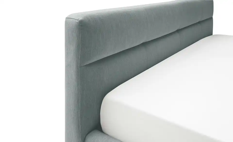 Polsterbett Lotte 180 cm Eisblau