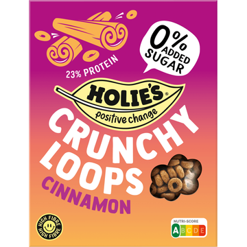 Holie's Crunchy Loops Cinnamon 350 g