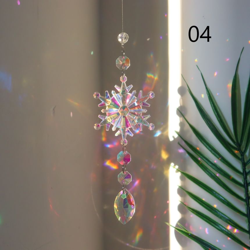 Coolkiss - Sneeuwvlok Acryl Hangende Decoratie (Diverse Ontwerpen)