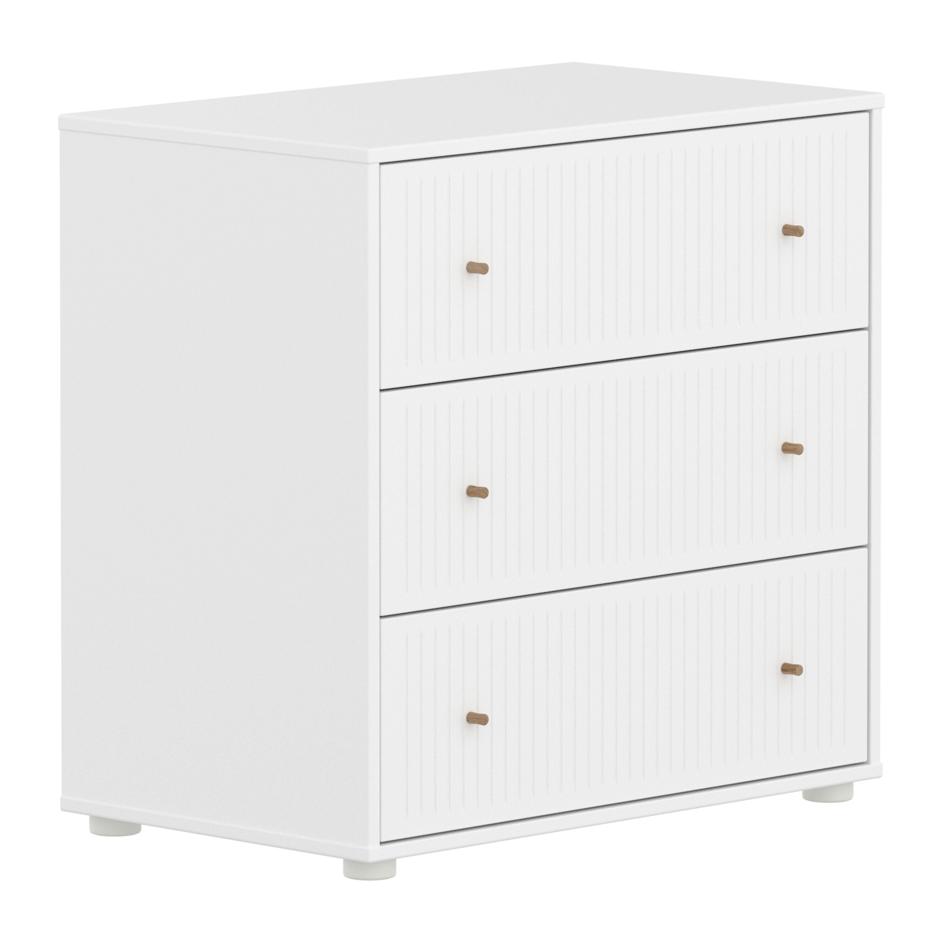Flexa SAGA Kommode - Weiss / B: 75.0 cm x T: 45.0 cm x H: 74.0 cm