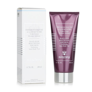 Sisley Emulsão Embelezadora de Rosa Negra - Véu Corporal de Cetim Hidratante  200ml/6.7oz