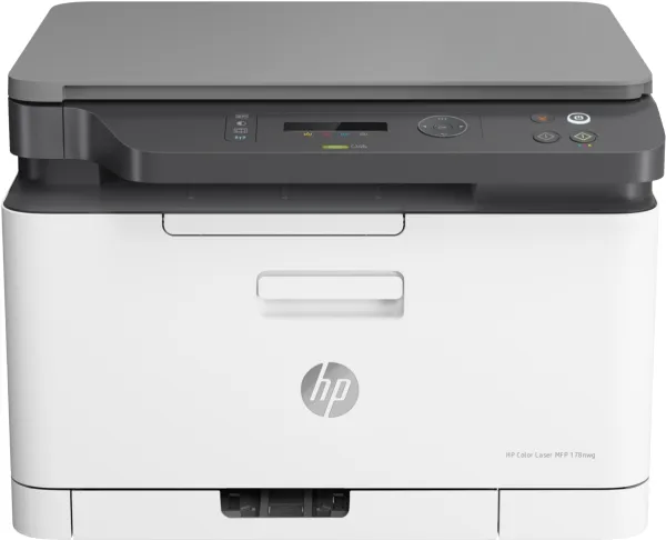HP Color Laser MFP 178nw - Multifunktionsprinter - farve - laser - A4 (210 x 297 mm) (original) - A4/Letter (medie) - op til 18 spm (kopiering) - op til 18 spm (udskriver) - 150 ark - USB 2.0, LAN, Wi-Fi(n)