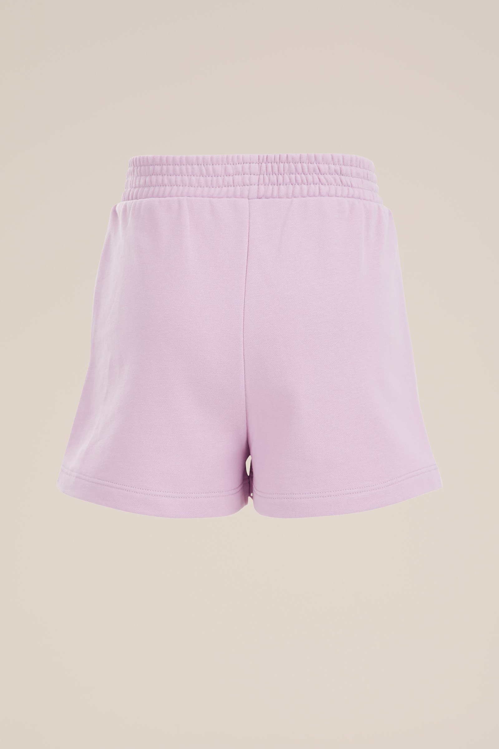 Meisjes sweatshort met embroidery WE Fashion Lichtpaars