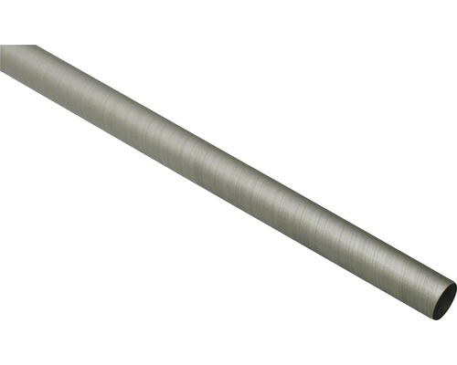 Kira gordijnroede, zilver, 160 cm, Ø 19 mm