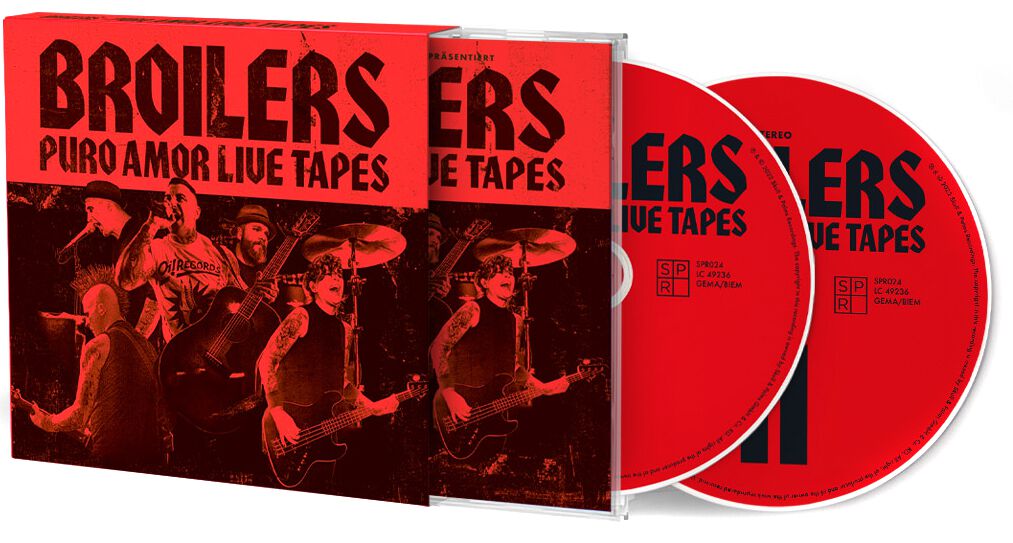 Puro Amor Live Tapes | Broilers CD