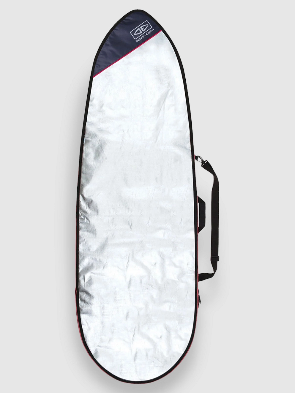 Ocean & Earth Barry Basic Fish 6'4 Surfboard Bag red