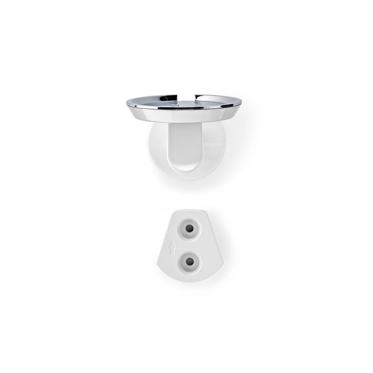 Nedis Speaker Mount | Kompatibel med: Google Home® | Vegg | 2 kg | Fort | Metall / Stål | Hvit