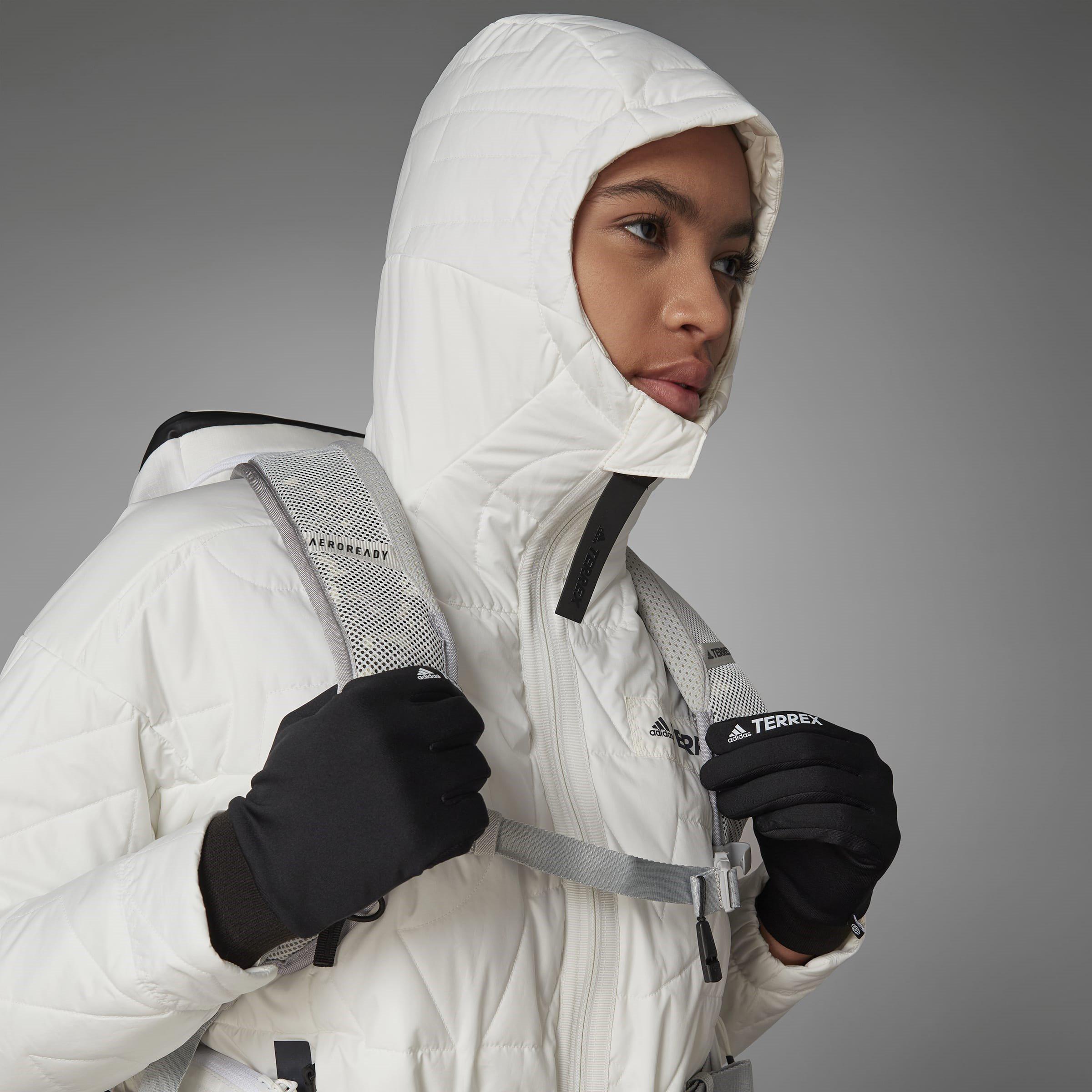 adidas Terrex MYSHELTER PrimaLoft Hooded Padded Jacket Womens