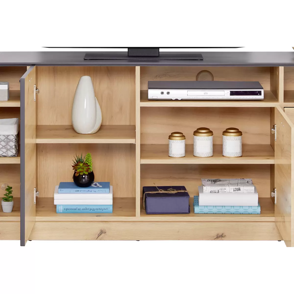 TV Möbel Tonale Artisan Eiche,grau