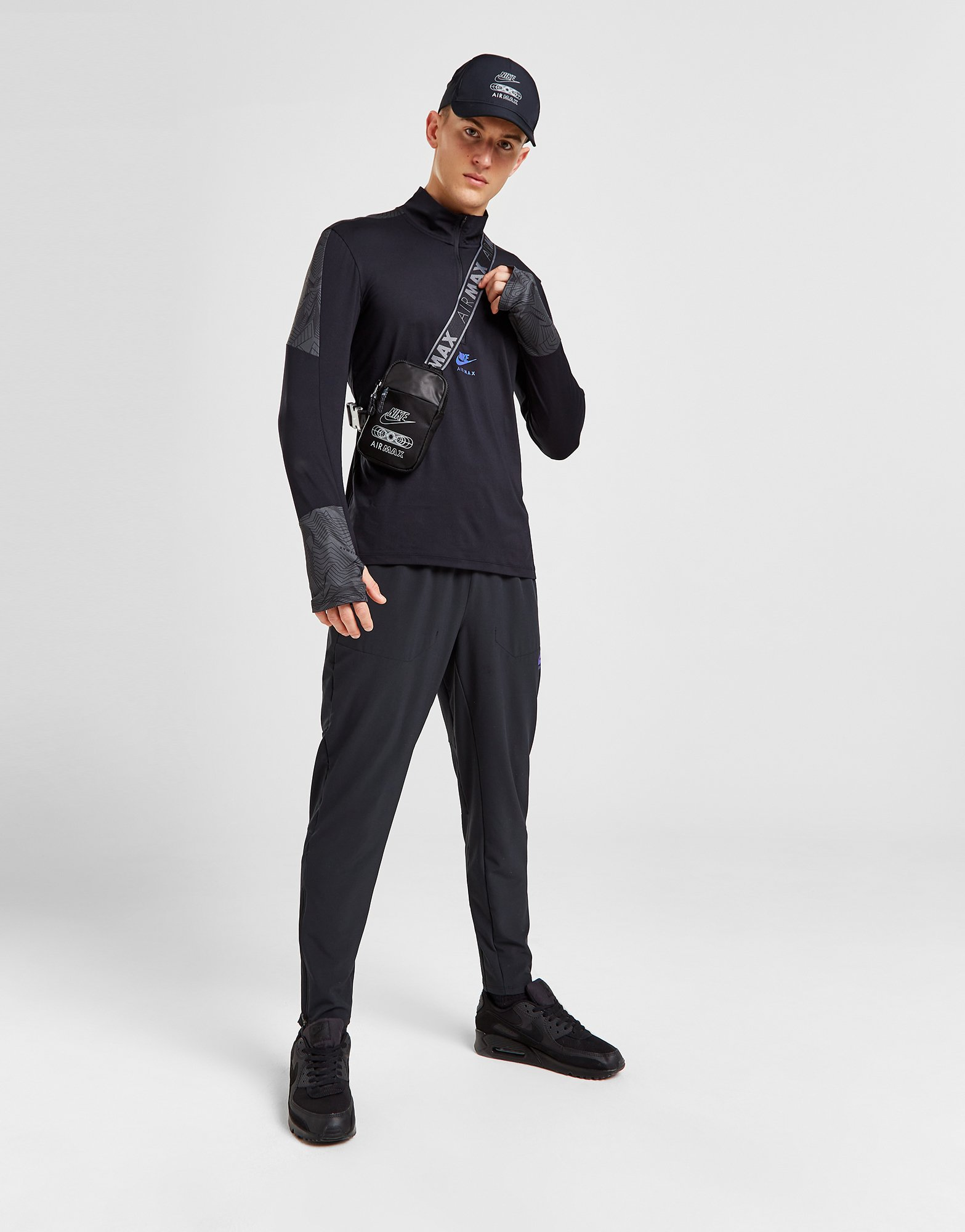 Nike Haut Zippé Air Max Performance Homme