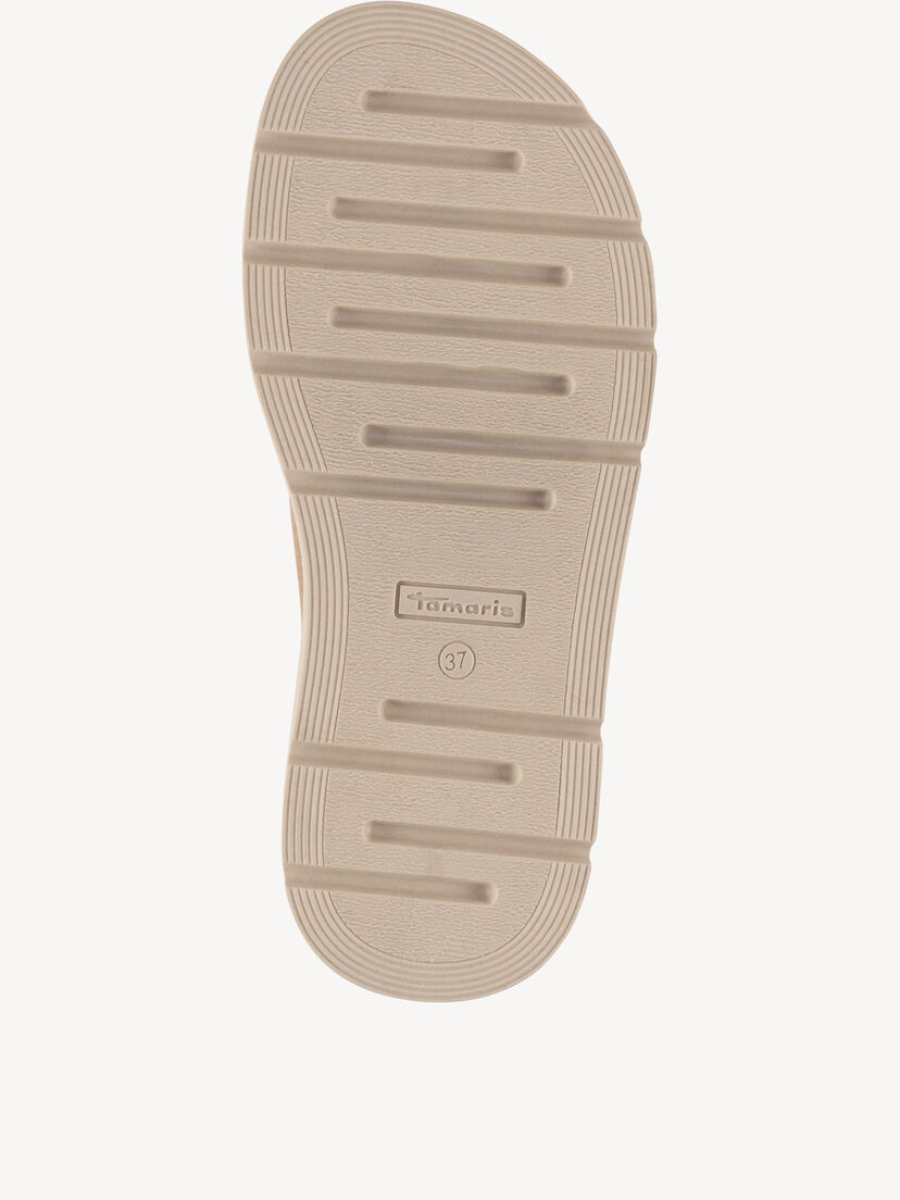 Leren Slipper - beige