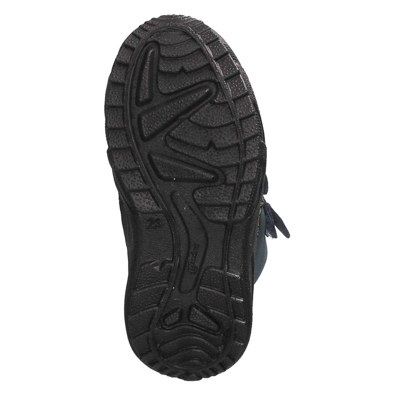 Superfit Winterstiefeletten GLACIER - petrol/schwarz/orange
