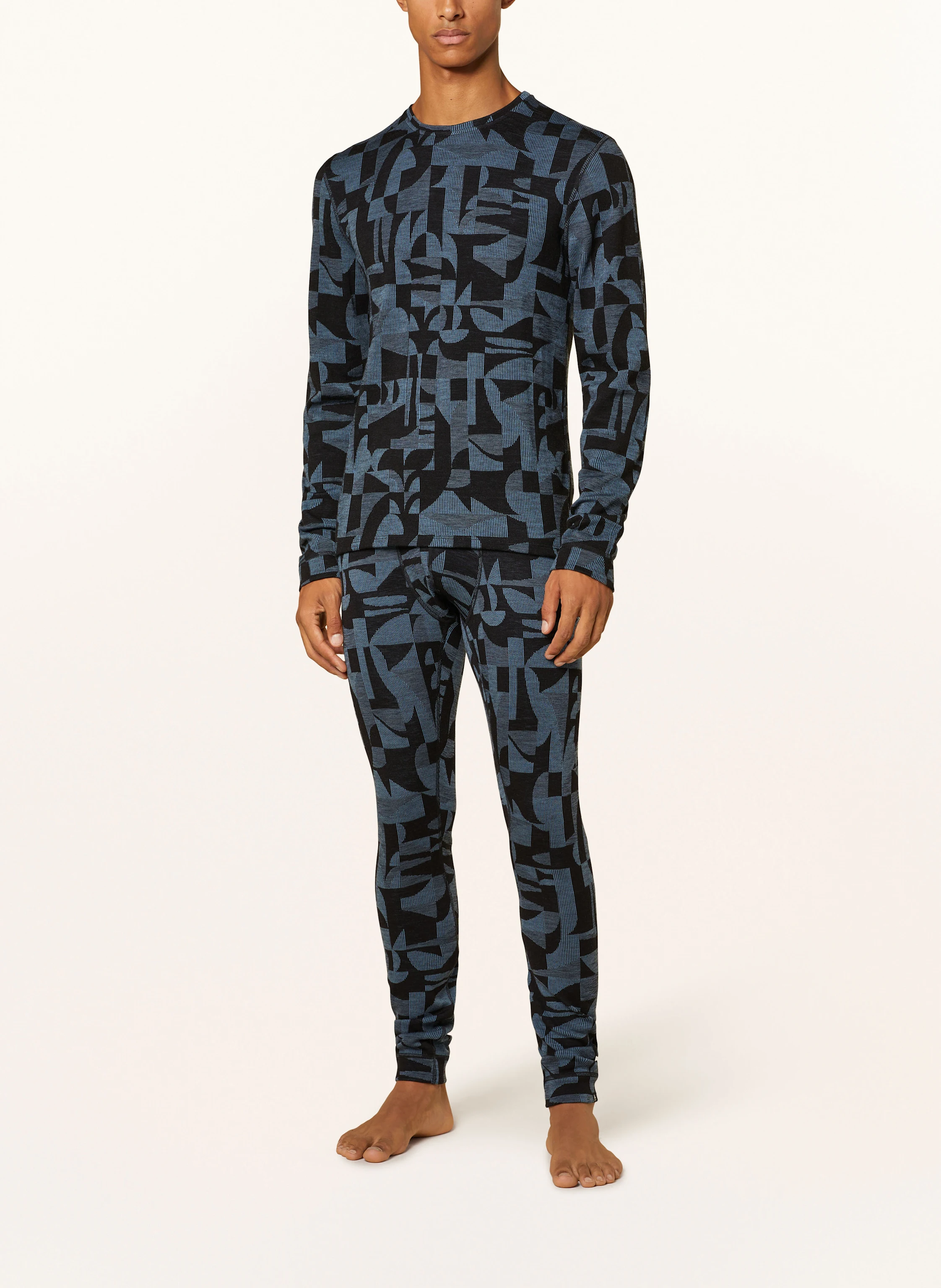 odlo Funktionswäsche-Hose MERINO WARM JACQUARD