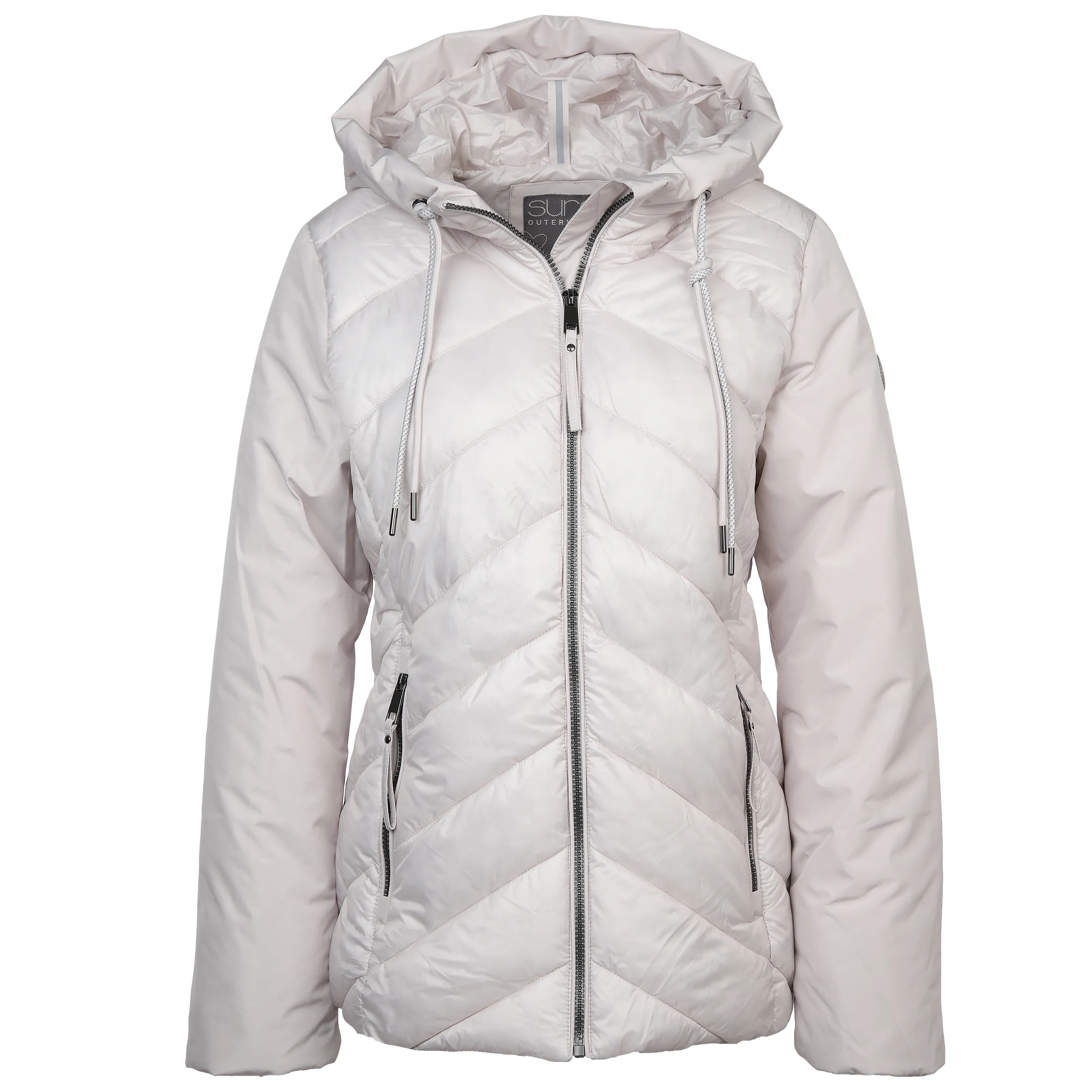 Damen Steppjacke mit Kapuze