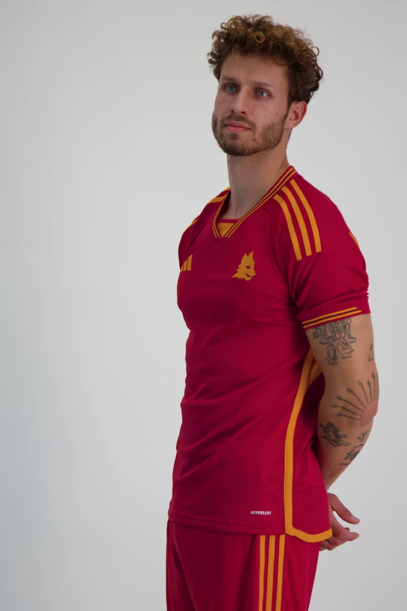 adidas Performance AS Roma Home Replica Herren Fussballtrikot 2324