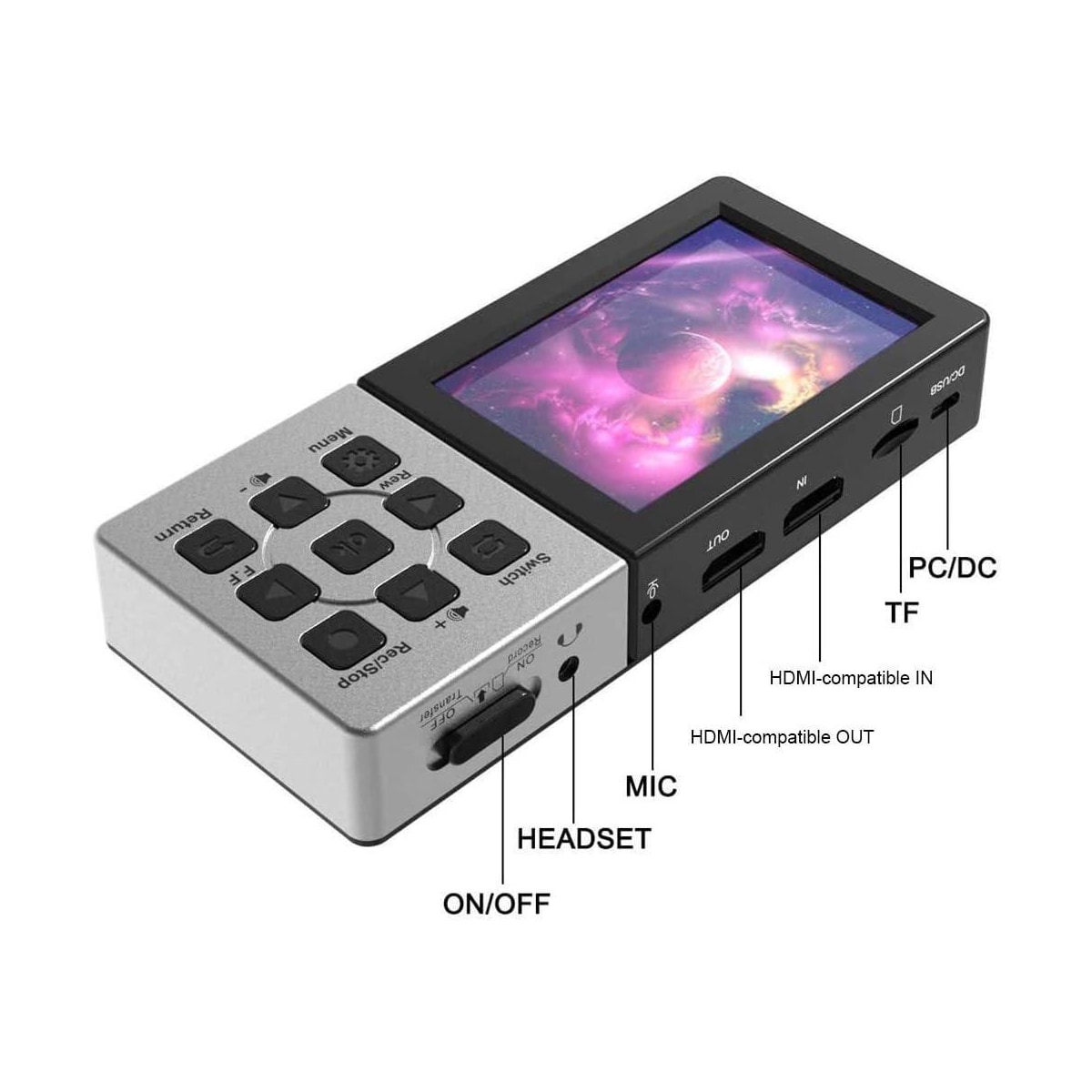 EZCAP HD Video Audio-opptakskort 1080P 60fp