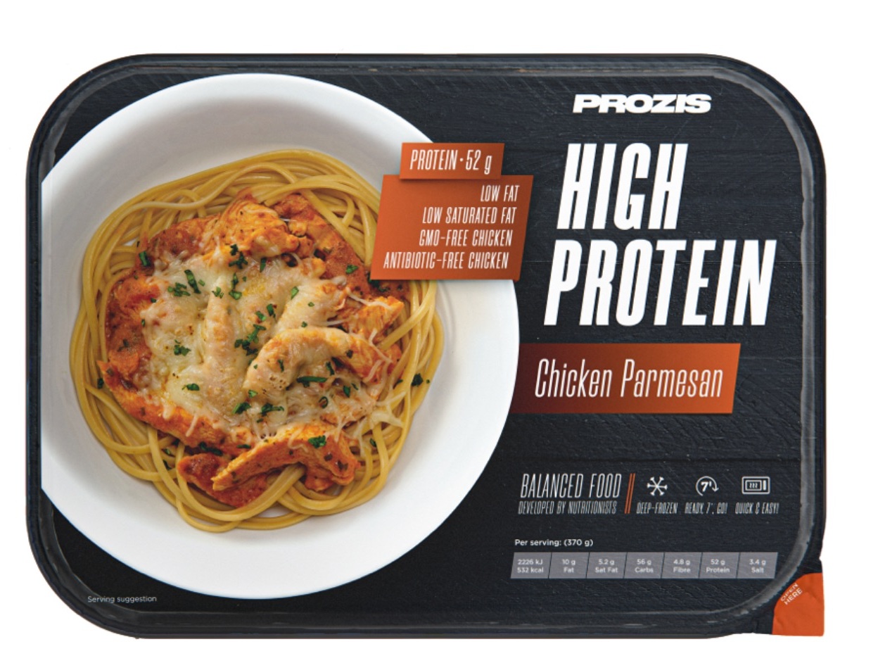 REFEIÇÃO HIPERPROTEICA PROZIS FRANGO PARMEGIANA 370G