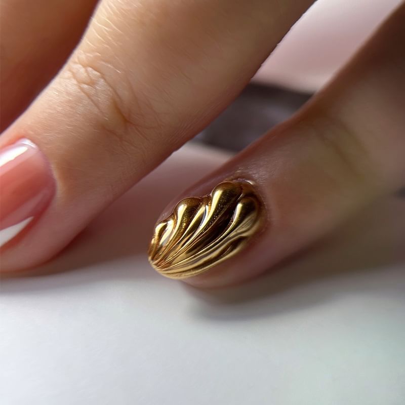 Cutip Nails - Metallic Amandel Druknagel / Gereedschapsset / Set