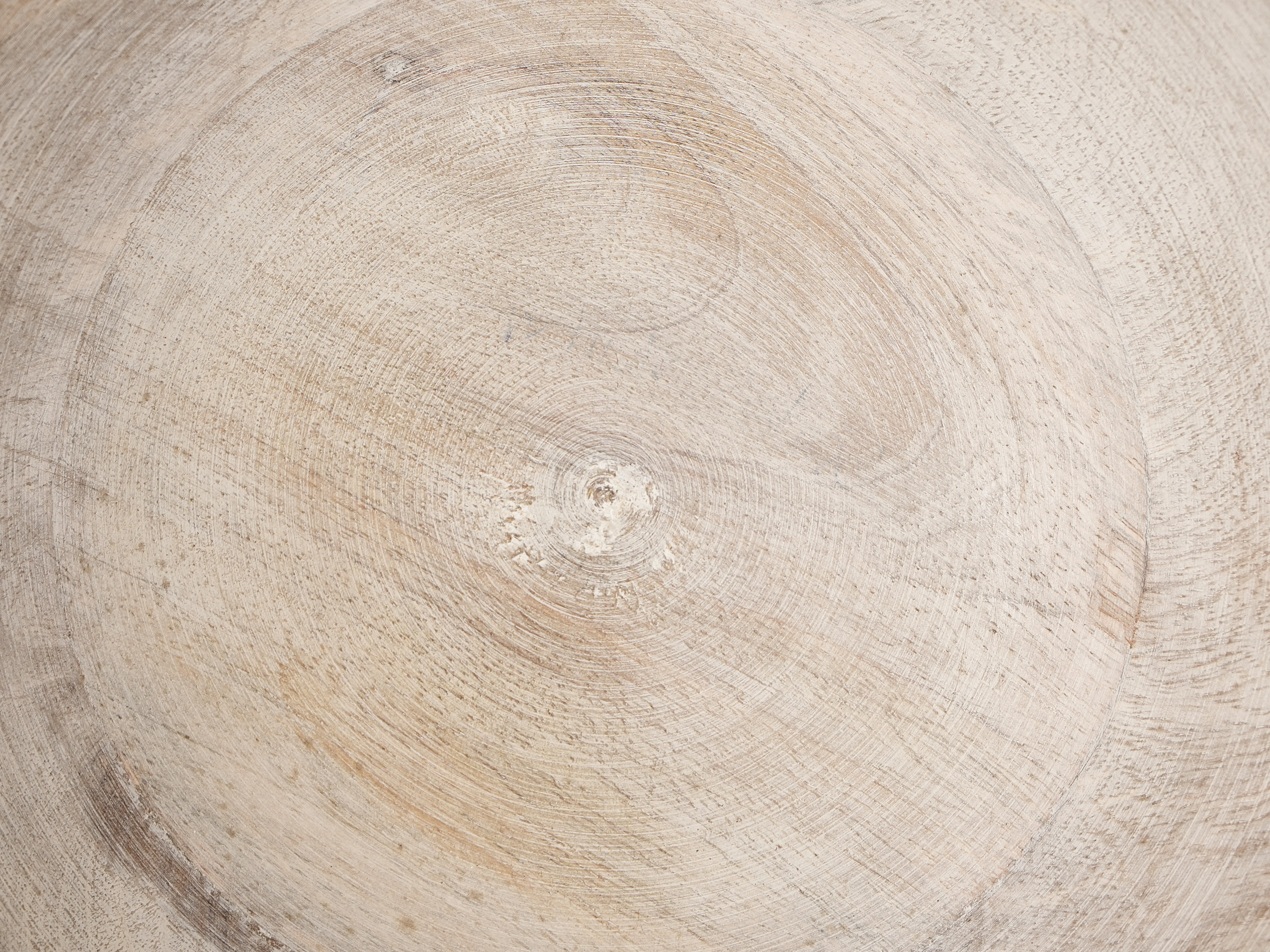 Set van 2 decoratieve schalen LUXOR Mangohout Lichtbruin