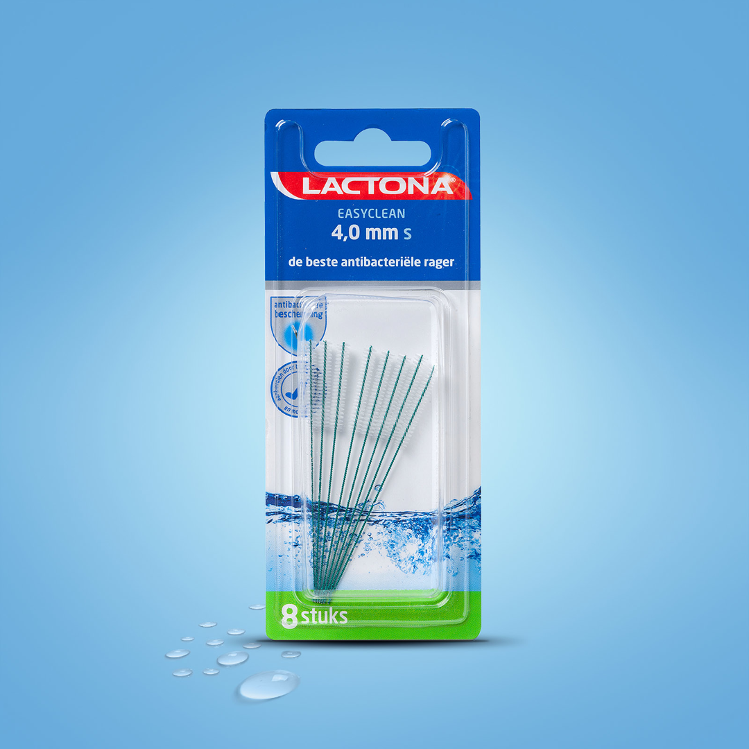 Lactona Interdental cleaner S 4.0mm (8 stuks)