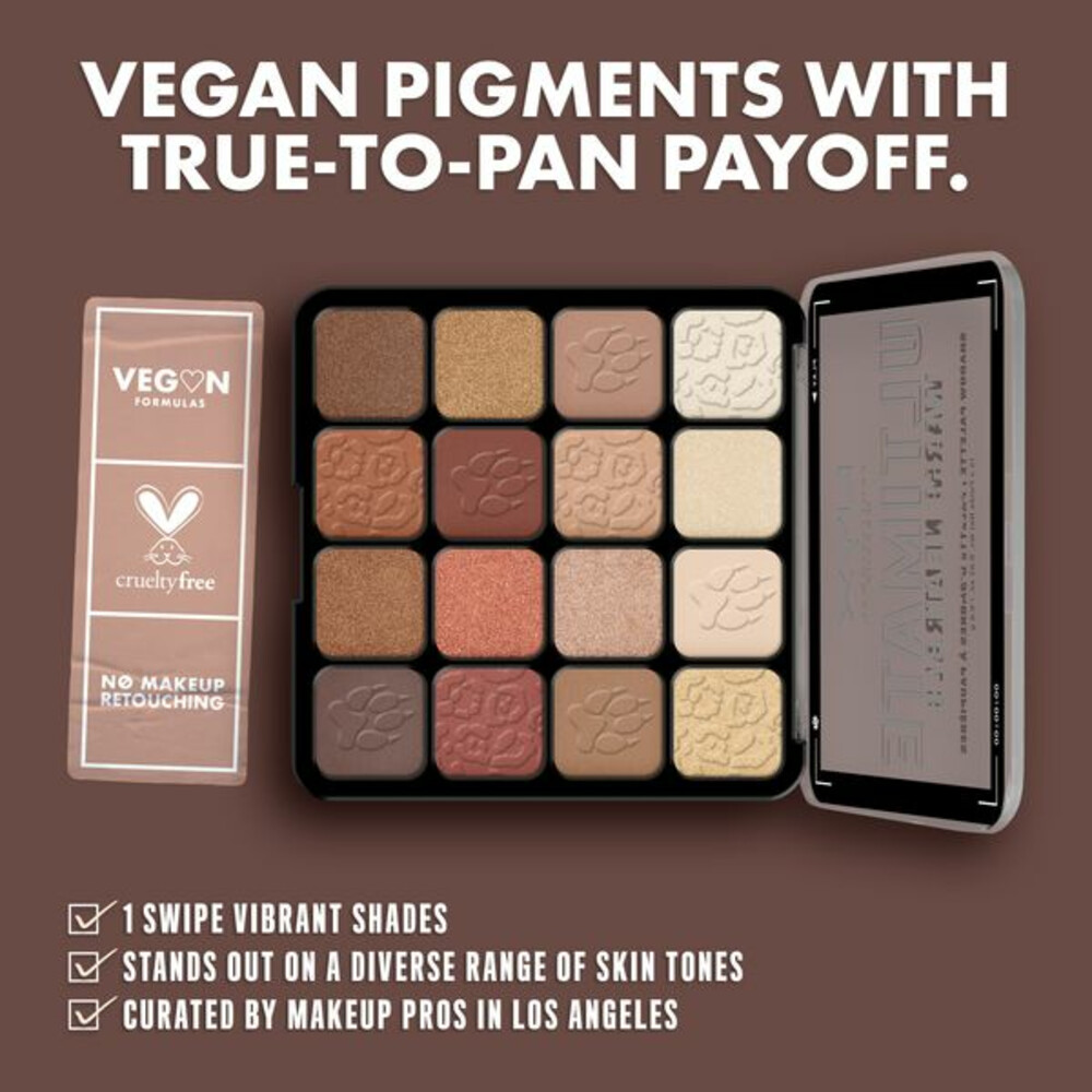 NYX Ultimate Oogschaduw Palette Warm Neutrals1 stuk