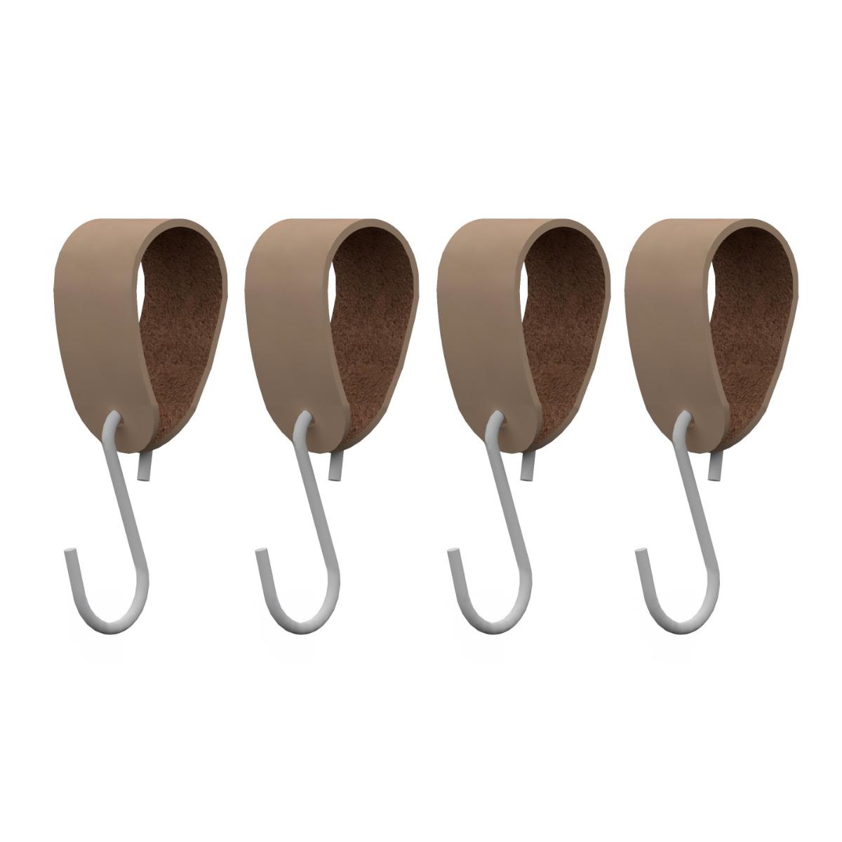 M/wi/Taupe | S-haak hangers