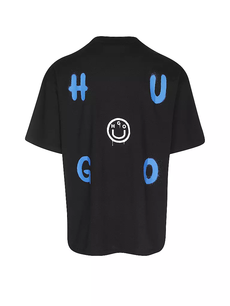 HUGO T-Shirt NIMAYLITI schwarz