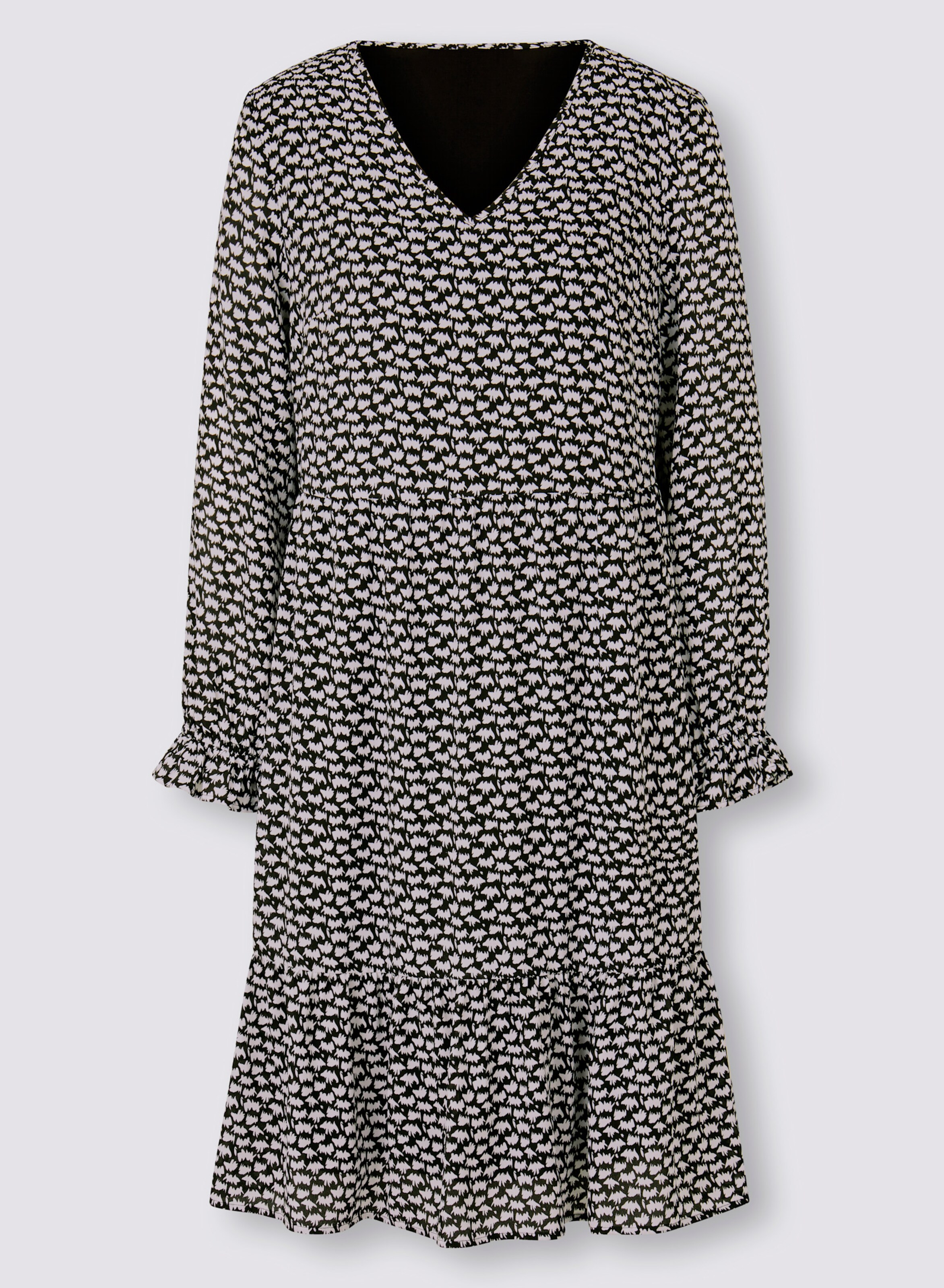 Druck-Kleid
