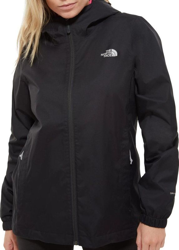 The North Face Quest Softshell Jas Dames Hardshell Jas Tnf Black/Foil Grey