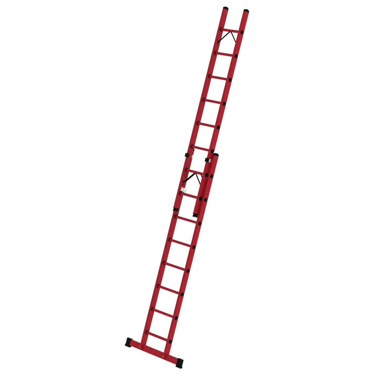 Munk volledig kunststof kabelladder met dwarsbalk, 2x8 sporten