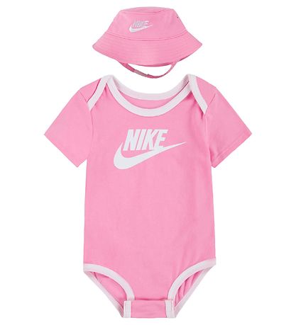 Nike Körperset - Sommerhut/Body k/ä - Pink