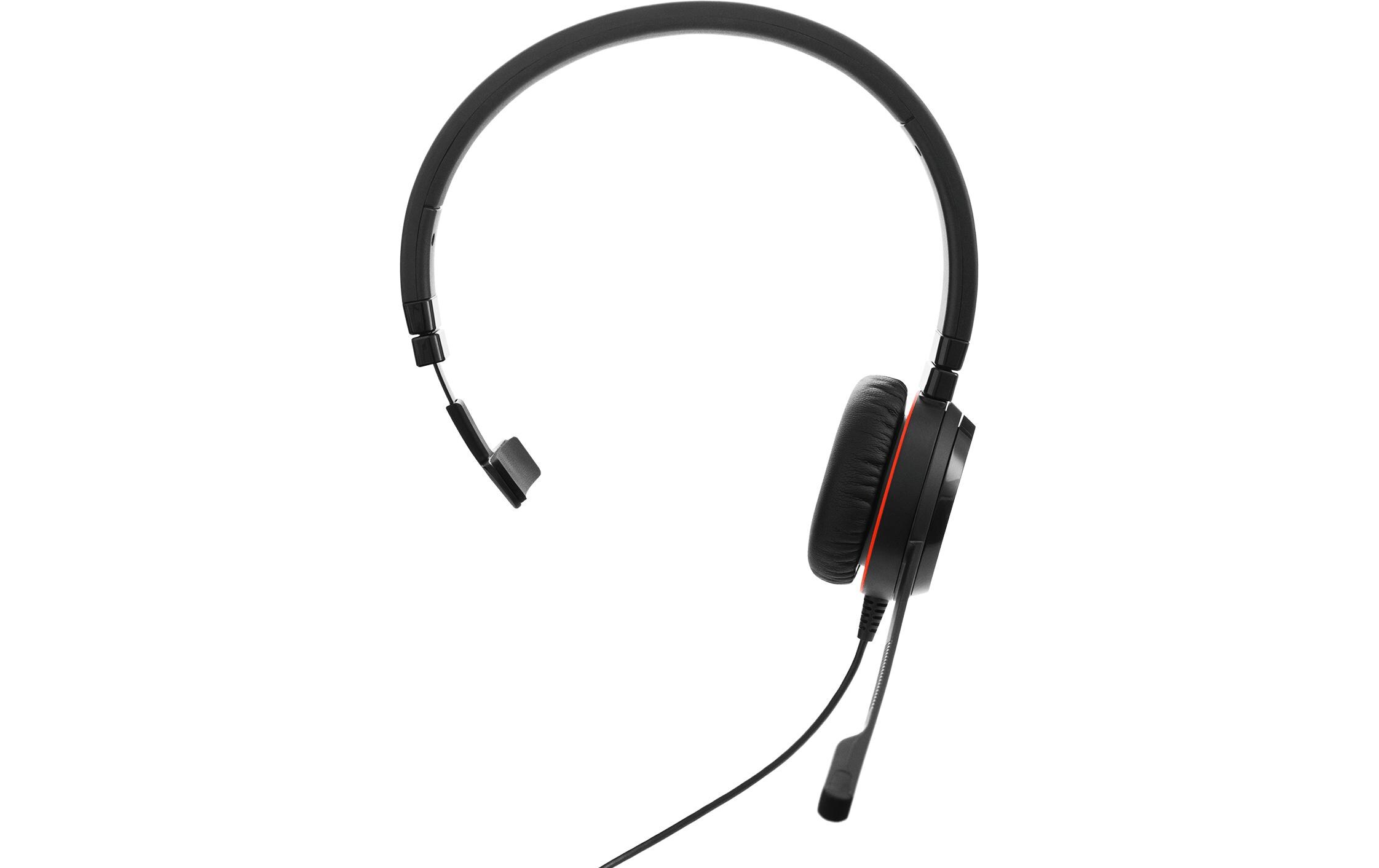 Headset Evolve 20 SE Mono MS USB C/AProfessionelles Mono-Kabelheadset mit Anrufsteuerung