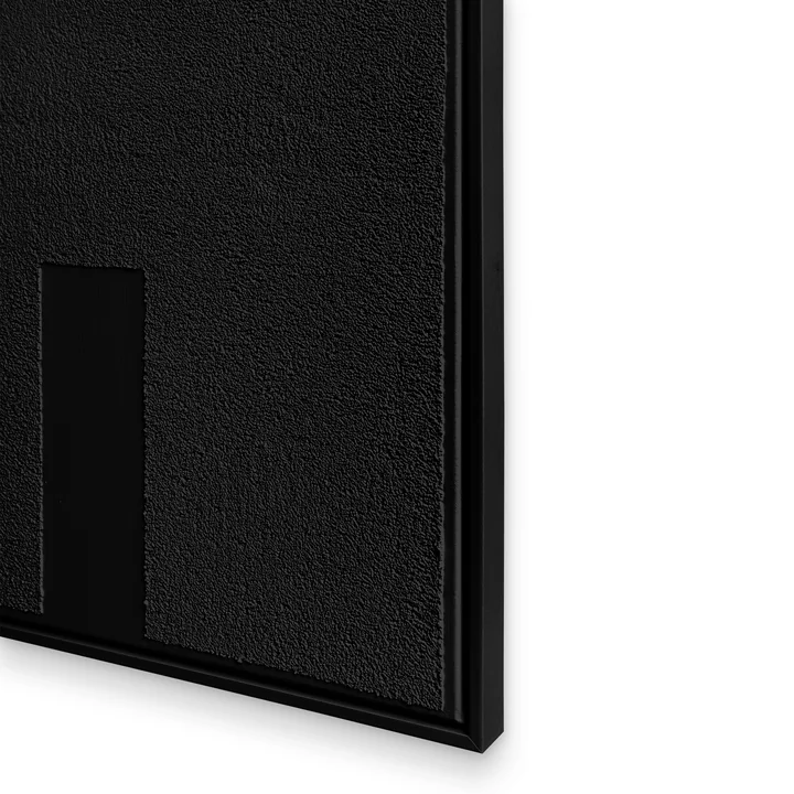 Studio Mykoda - SAHAVA Shadow 3, 60 x 80 cm, weiss / Rahmen weiss