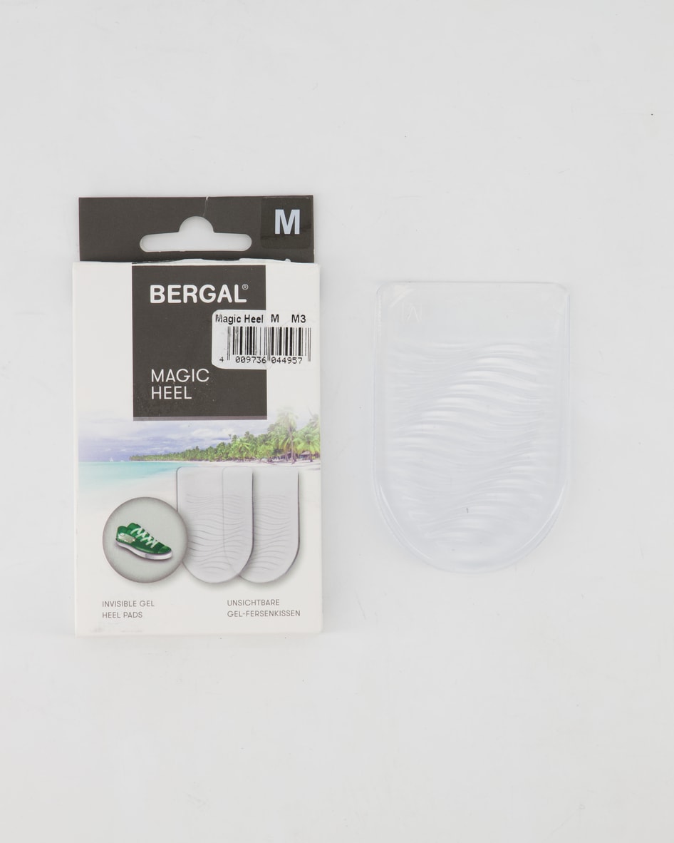 Bergal BER MAGIC HEEL 6892 GR.M Einlegesohlen in Transparent