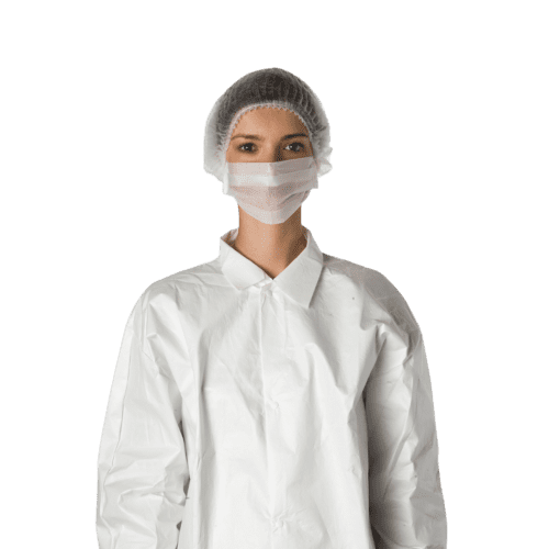 Masque d'hygiène 1 pli papier blanc à élastiques PROP