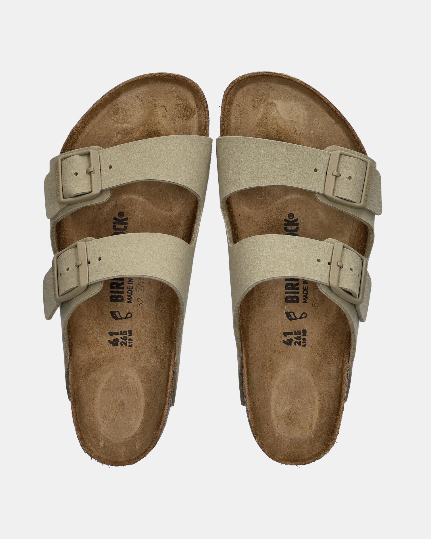 Birkenstock Arizona Slippers  - groen