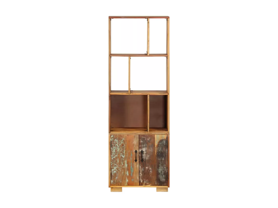 Bibliothèque 60x35x180 cm Bois de récupération solide