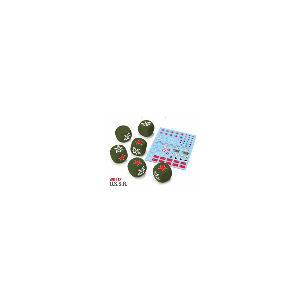 World of Tanks: USSR Dice & Decal