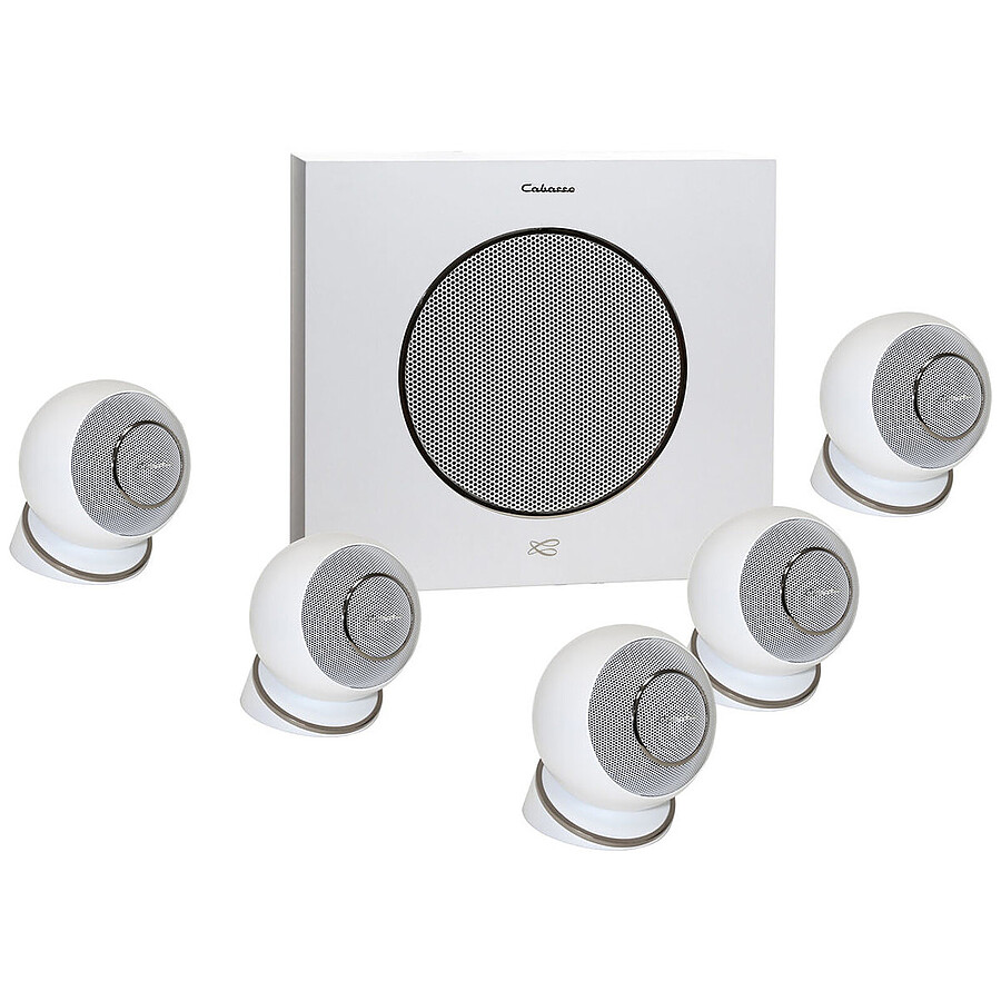 Denon AVR-S970H + Cabasse Eole 4 Blanc 5.1