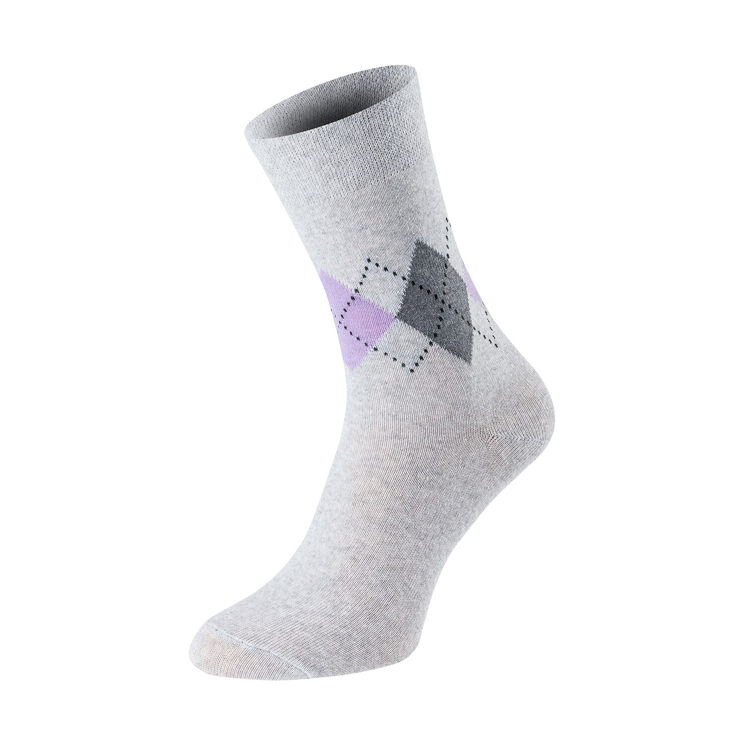 Chili Lifestyle Damen Socken LADY DIAMOND Karo 10 Paar Baumwolle Weichbund