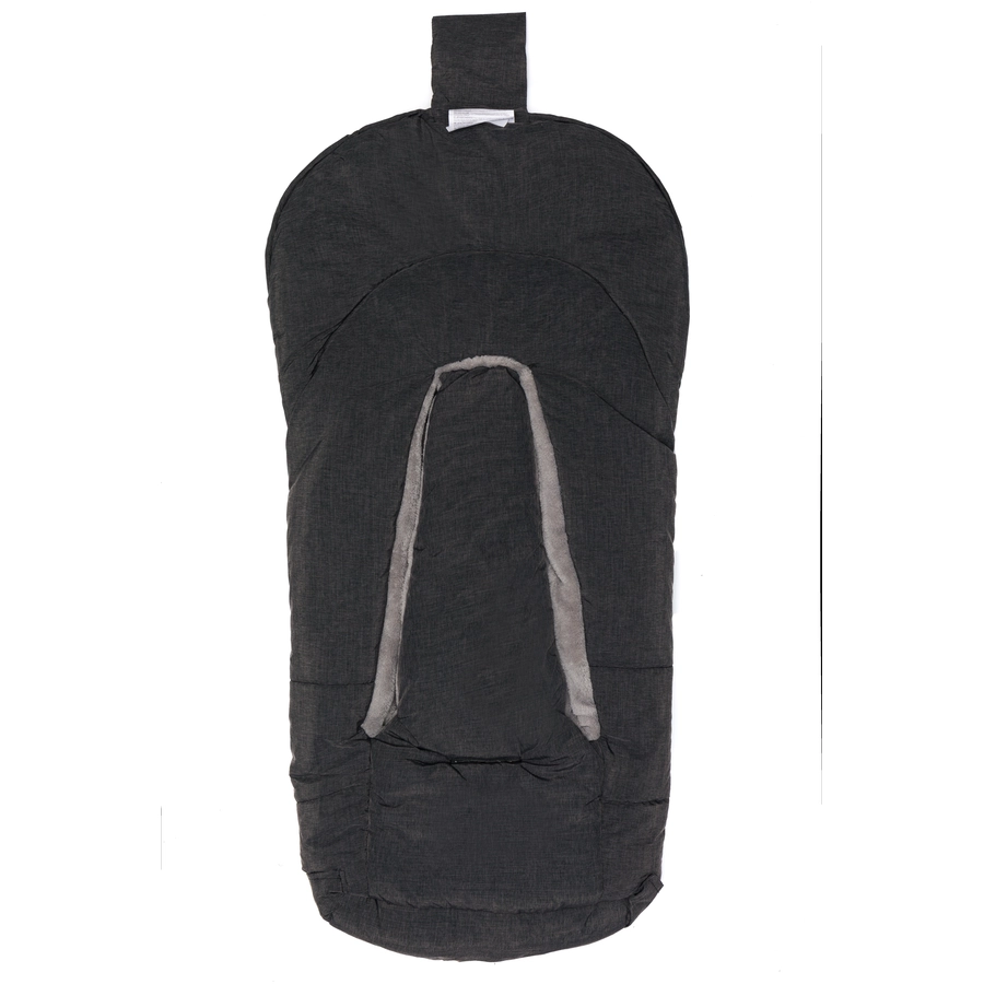 fillikid Winterfußsack Eiger Soft Gr.0 Melange Schwarz