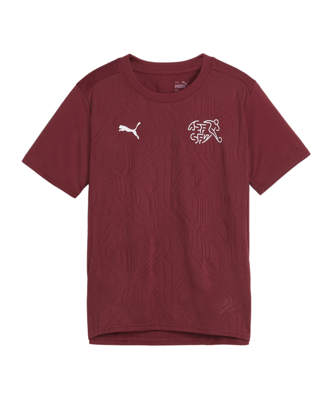 PUMA Schweiz Trainingsshirt Kids Rot F08