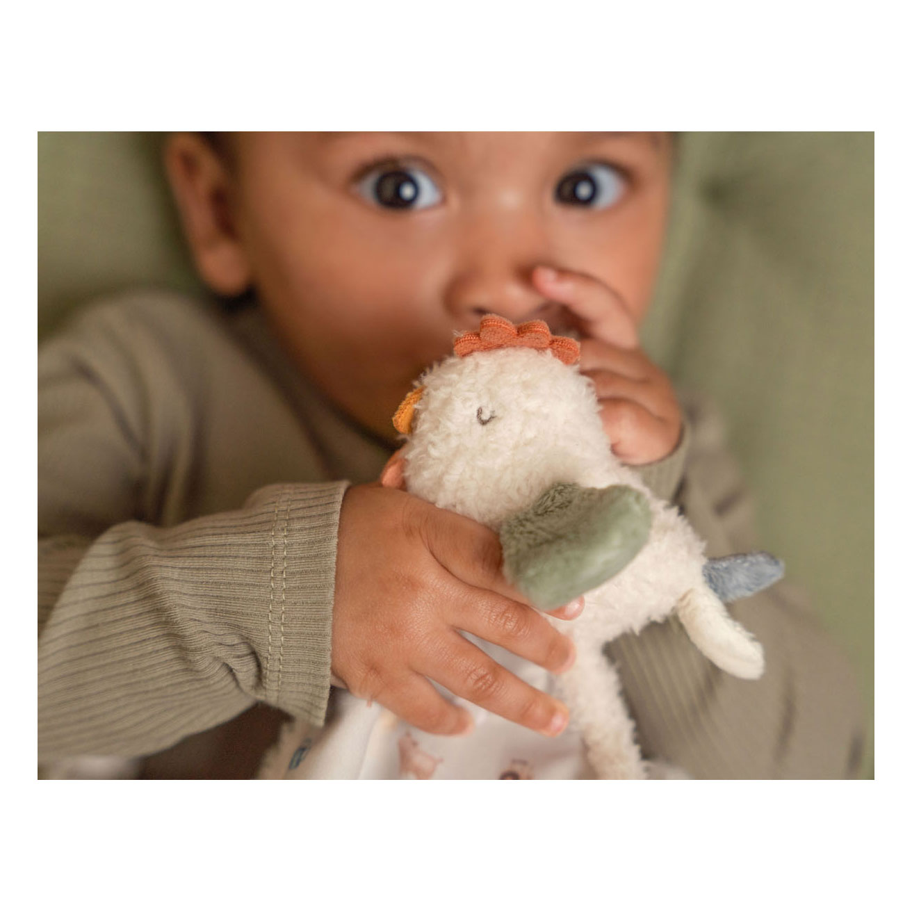 Little Dutch Knuffeldoekje Kip Little Farm
