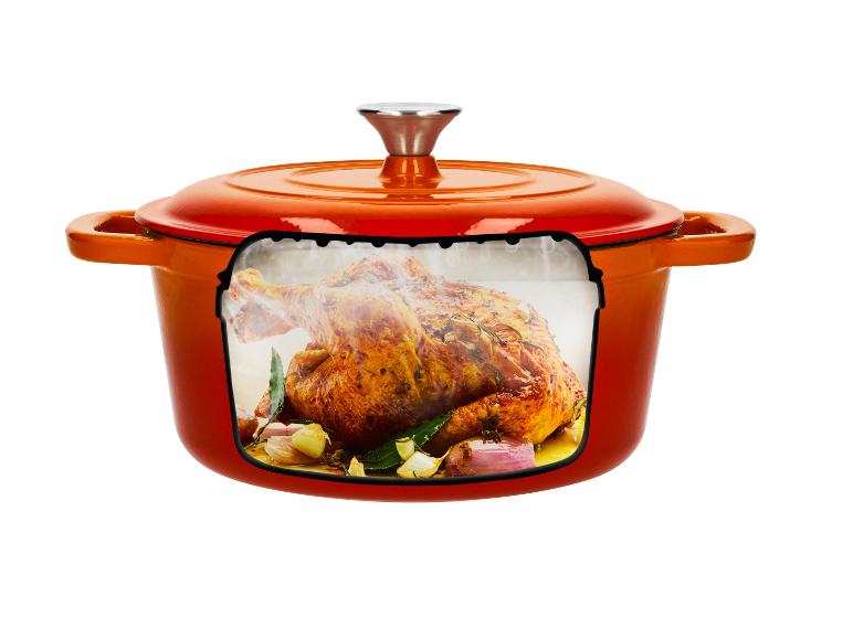 Gietijzeren pan 26 cm 5,1 L