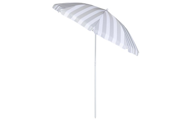 KOOR Sonnenschirm »Sonnenschirm Stripes grau«