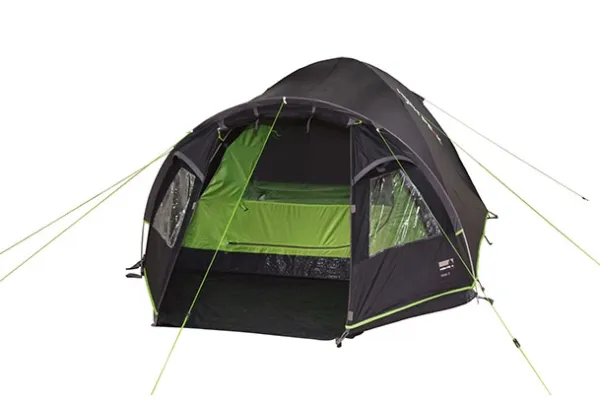 High Peak Talos 3, Camping, Kupel/Igloo telt, 3 person(er), 4,75 kg, Grøn, Grå