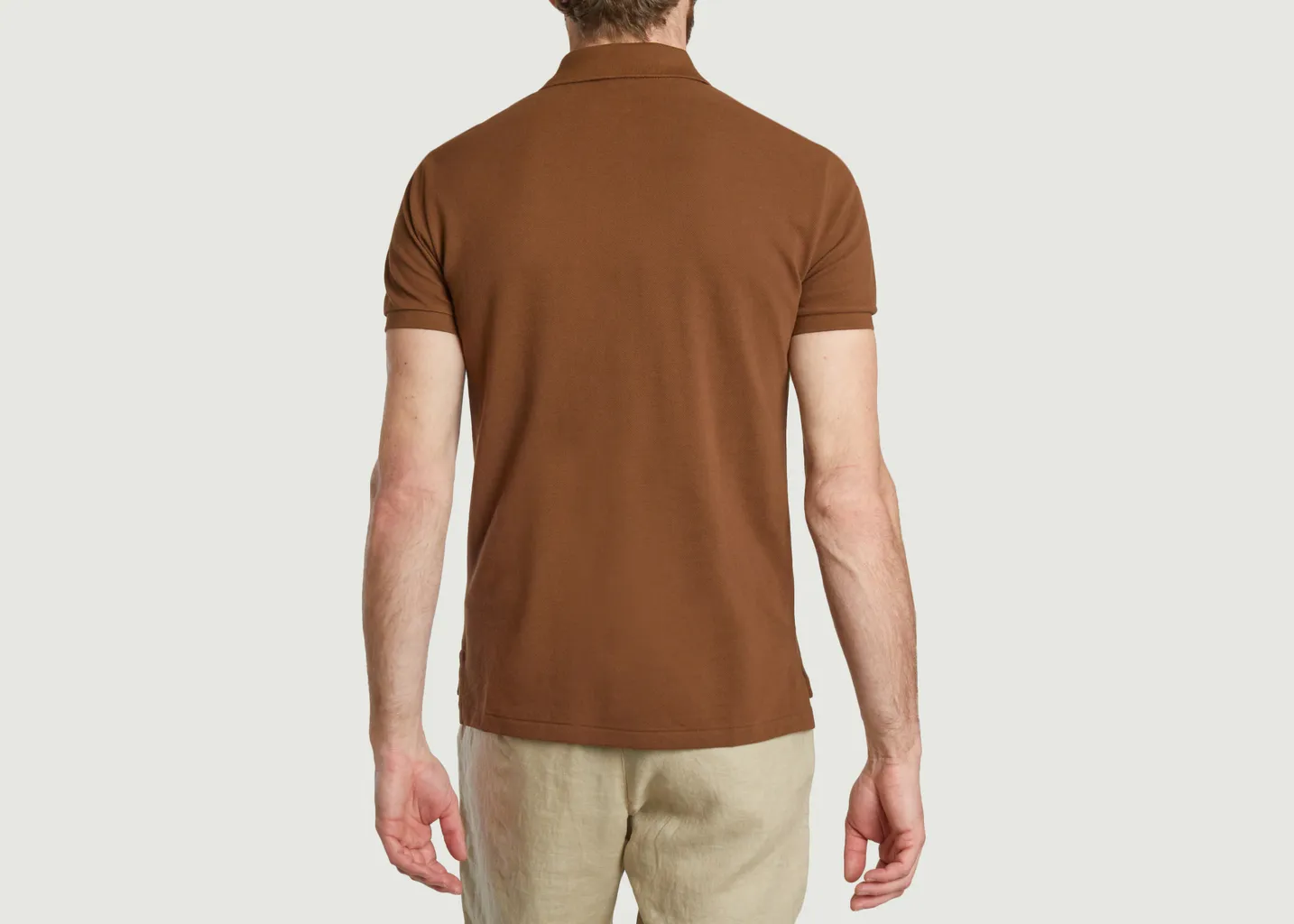 Polo en coton piqué coupe cintrée Polo Ralph Lauren